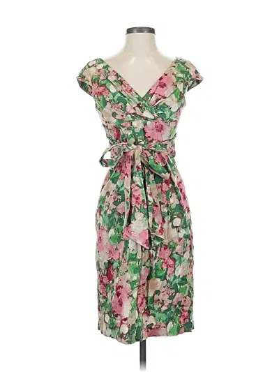 Pre-owned Talbots Cocktail Dress In Green