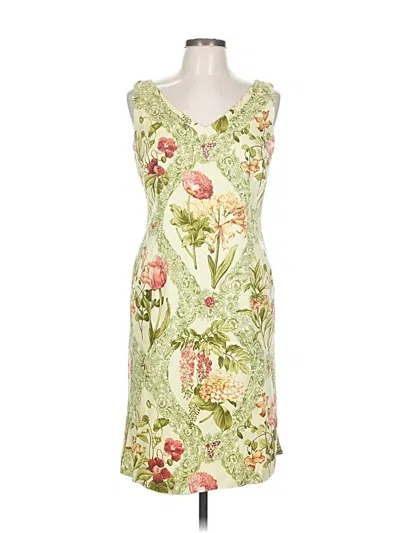 Pre-owned Talbots Cocktail Dress In Green