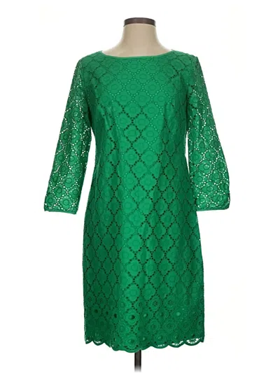 Pre-owned Talbots Cocktail Dress In Green