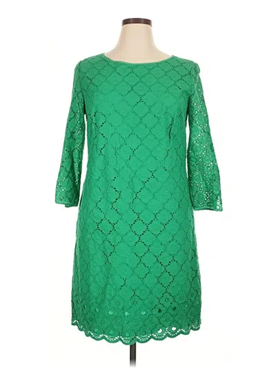 Pre-owned Talbots Cocktail Dress In Green