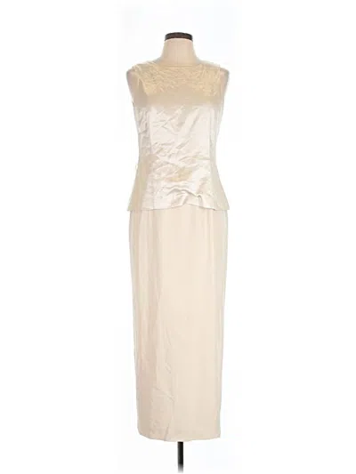 Pre-owned Talbots Cocktail Dress In Ivory