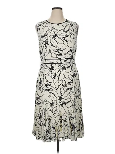 Pre-owned Talbots Cocktail Dress In Ivory