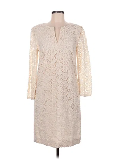 Pre-owned Talbots Cocktail Dress In Ivory