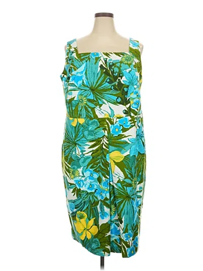 Talbots Cocktail Dress In Multi
