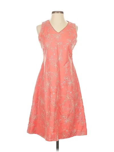Pre-owned Talbots Cocktail Dress In Orange