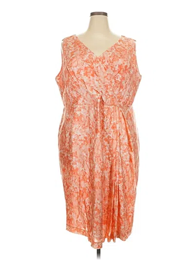Pre-owned Talbots Cocktail Dress In Orange