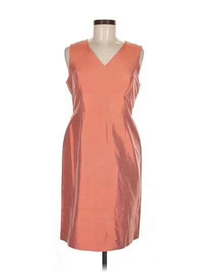 Pre-owned Talbots Cocktail Dress In Orange