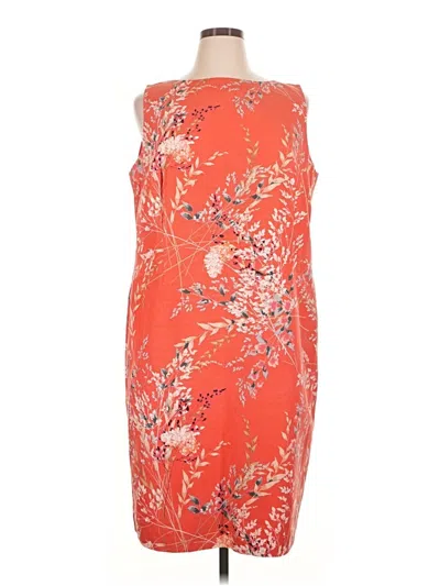 Pre-owned Talbots Cocktail Dress In Orange