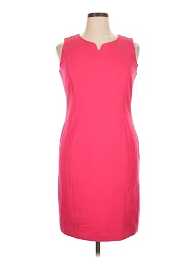 Pre-owned Talbots Cocktail Dress In Pink