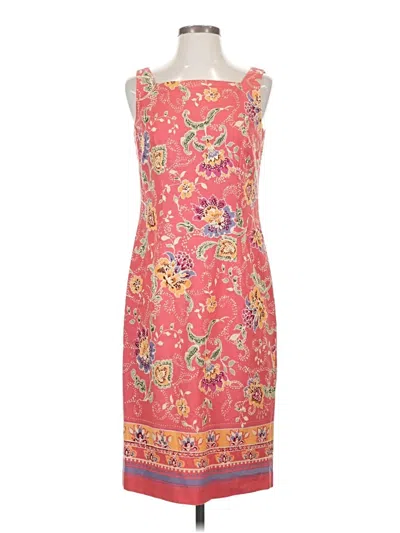 Pre-owned Talbots Cocktail Dress In Pink