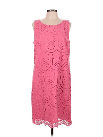 Pre-owned Talbots Cocktail Dress In Pink