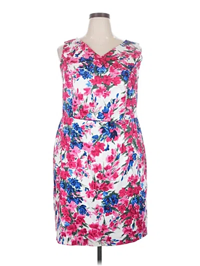 Pre-owned Talbots Cocktail Dress In Pink