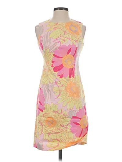 Pre-owned Talbots Cocktail Dress In Pink