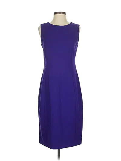 Pre-owned Talbots Cocktail Dress In Purple