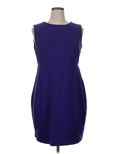 Pre-owned Talbots Cocktail Dress In Purple