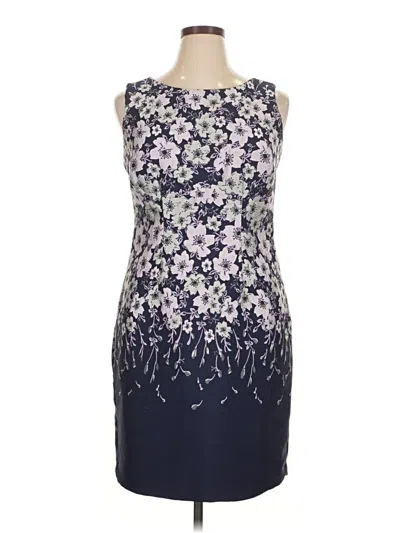 Pre-owned Talbots Cocktail Dress In Purple