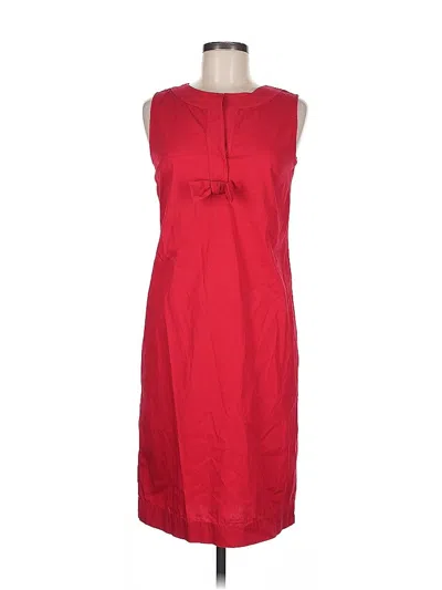 Pre-owned Talbots Cocktail Dress In Red