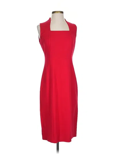 Pre-owned Talbots Cocktail Dress In Red