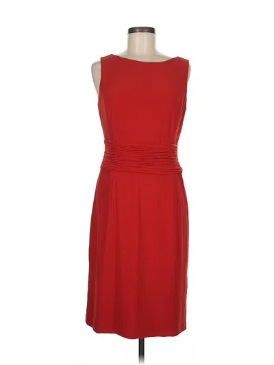 Pre-owned Talbots Cocktail Dress In Red