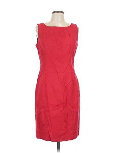 Pre-owned Talbots Cocktail Dress In Red