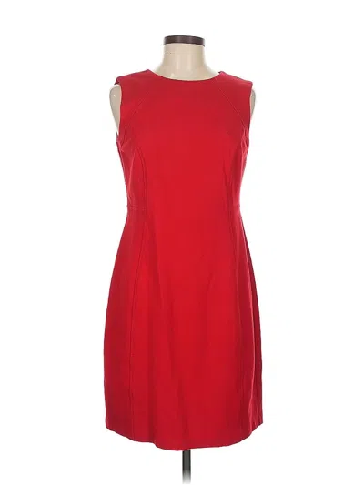 Pre-owned Talbots Cocktail Dress In Red