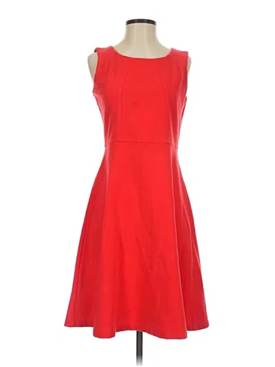 Pre-owned Talbots Cocktail Dress In Red