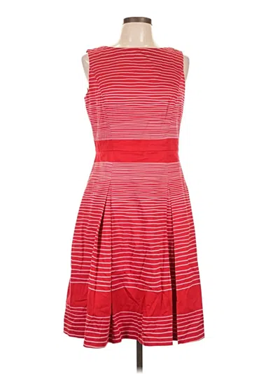 Pre-owned Talbots Cocktail Dress In Red