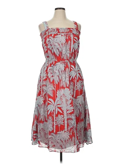 Pre-owned Talbots Cocktail Dress In Red