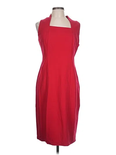 Talbots Cocktail Dress In Red