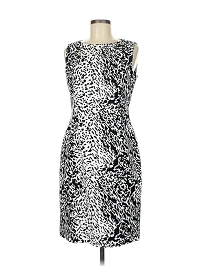 Pre-owned Talbots Cocktail Dress In Silver