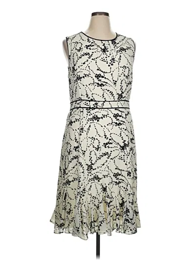 Pre-owned Talbots Cocktail Dress In Silver