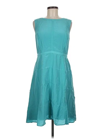 Pre-owned Talbots Cocktail Dress In Teal
