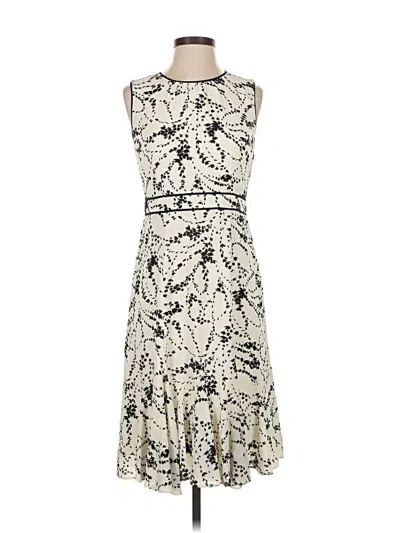 Pre-owned Talbots Cocktail Dress In White