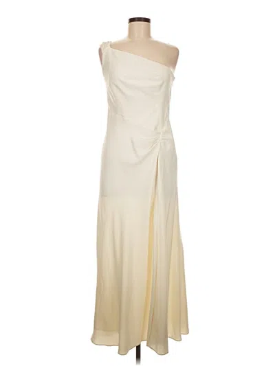Pre-owned Talbots Cocktail Dress In White