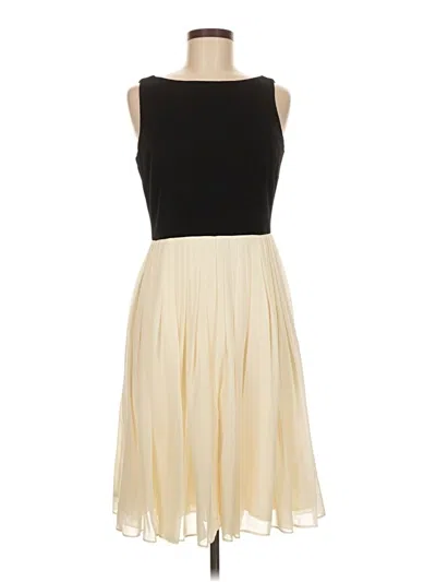 Pre-owned Talbots Cocktail Dress In White