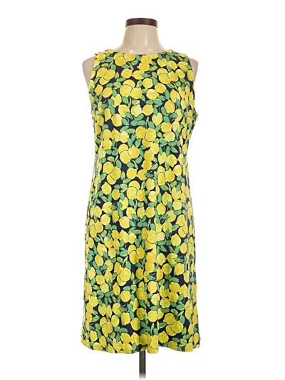 Pre-owned Talbots Cocktail Dress In Yellow