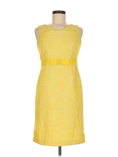 Pre-owned Talbots Cocktail Dress In Yellow