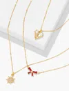 Talbots Dainty Necklace Gift Set - Gold - 001  In Gold