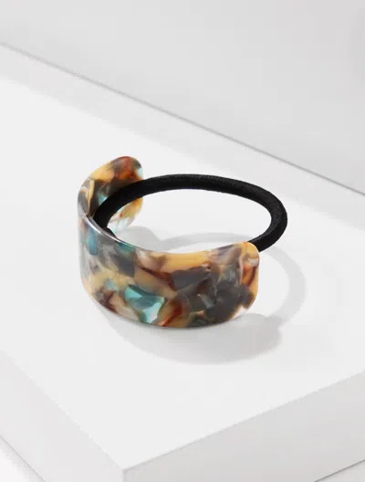 Talbots Demi Round Hair Tie - Sierra Brown - 001  In Multi