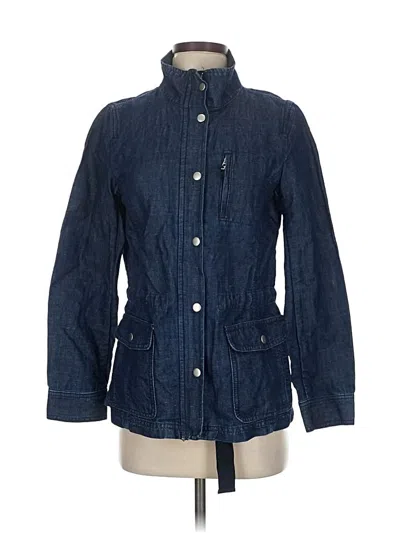 Pre-owned Talbots Denim Jacket In Blue