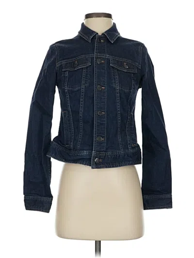 Pre-owned Talbots Denim Jacket In Blue