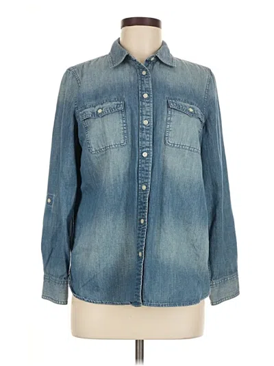 Pre-owned Talbots Denim Jacket In Blue