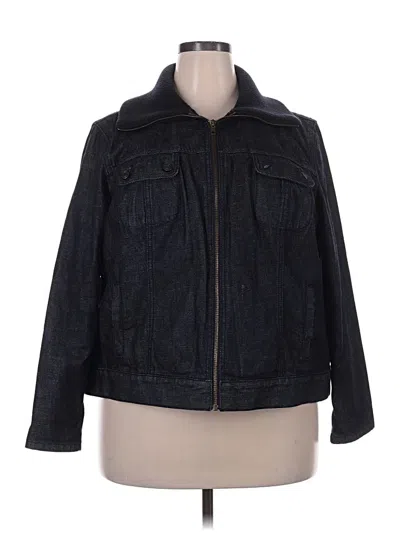 Pre-owned Talbots Denim Jacket In Blue