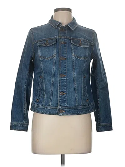 Pre-owned Talbots Denim Jacket In Blue
