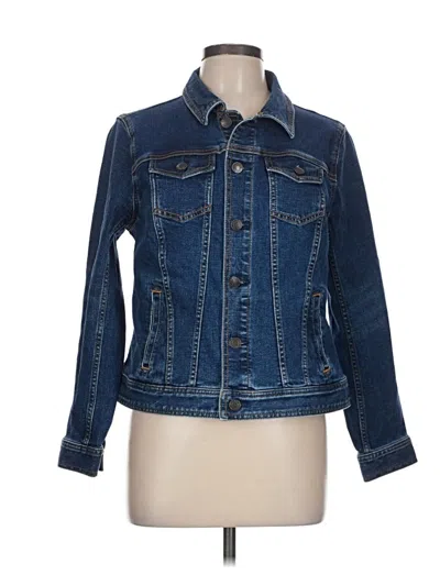 Pre-owned Talbots Denim Jacket In Blue