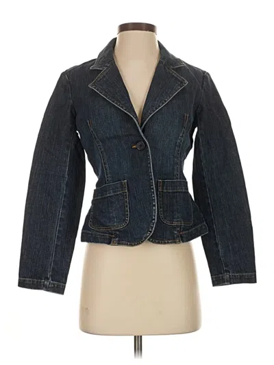 Pre-owned Talbots Denim Jacket In Blue