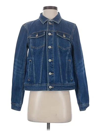 Pre-owned Talbots Denim Jacket In Blue