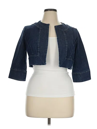 Pre-owned Talbots Denim Jacket In Blue