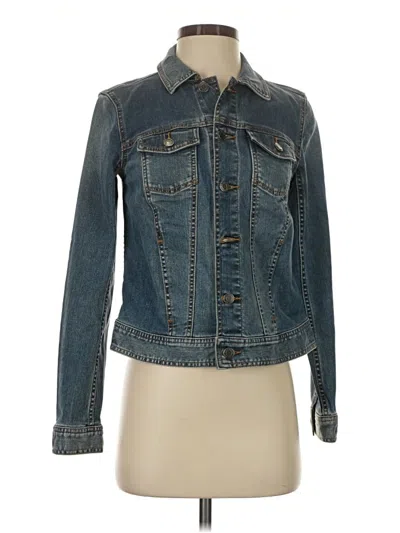 Pre-owned Talbots Denim Jacket In Blue