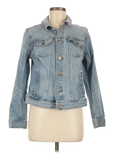 Pre-owned Talbots Denim Jacket In Blue